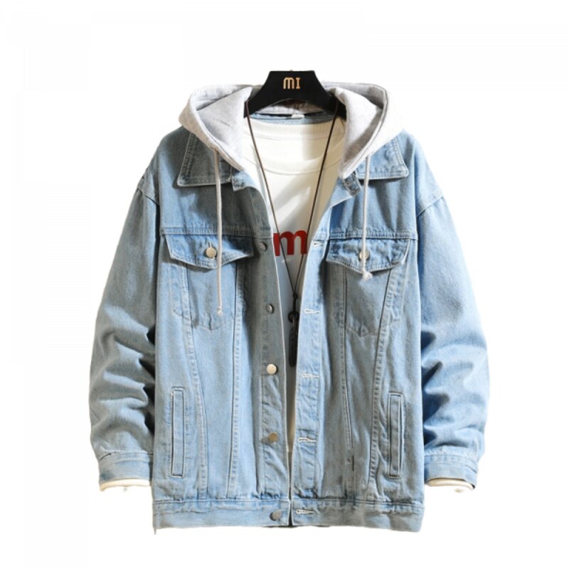 Veste en Jean Large Vintage Homme Mode Vintage