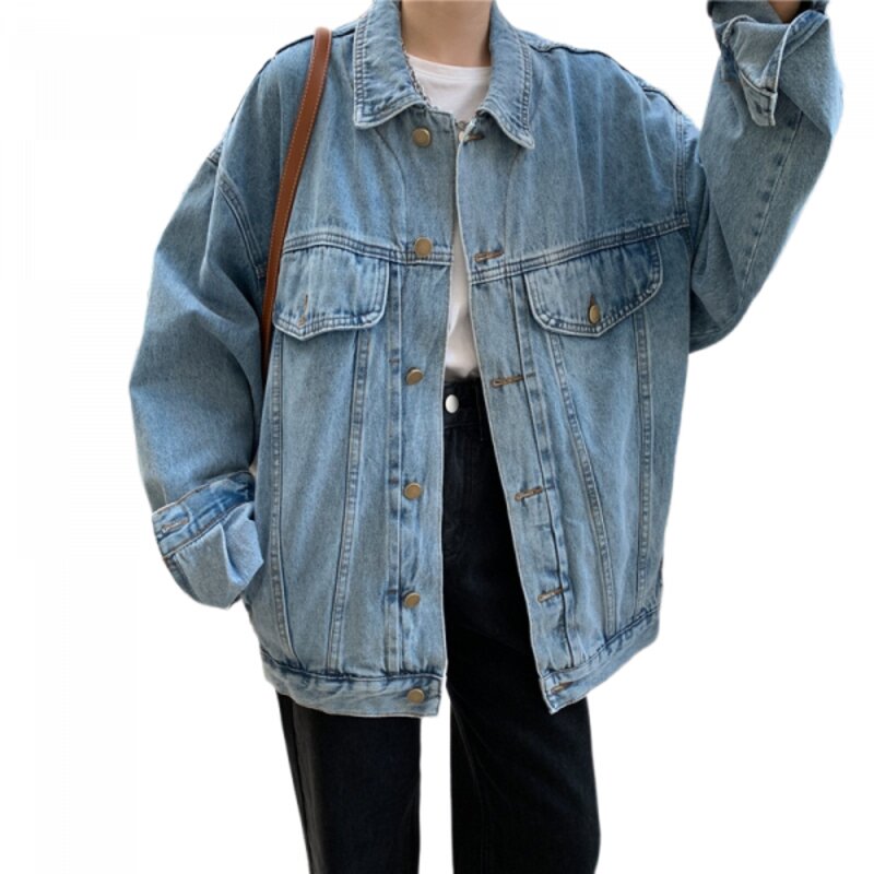 Veste Jean Vintage Oversize Mode Vintage