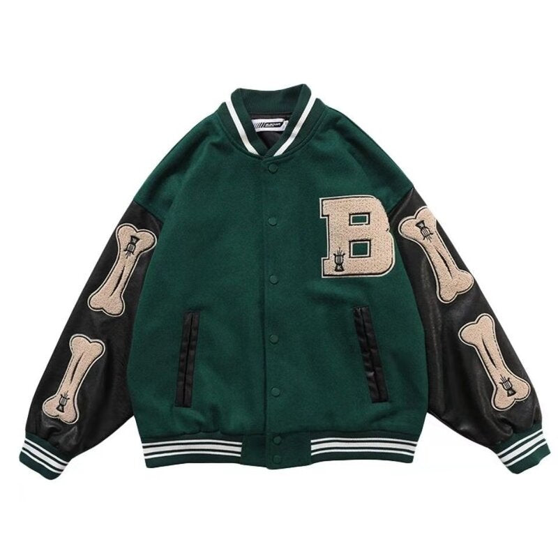 Veste Verte Homme Vintage Unique S
