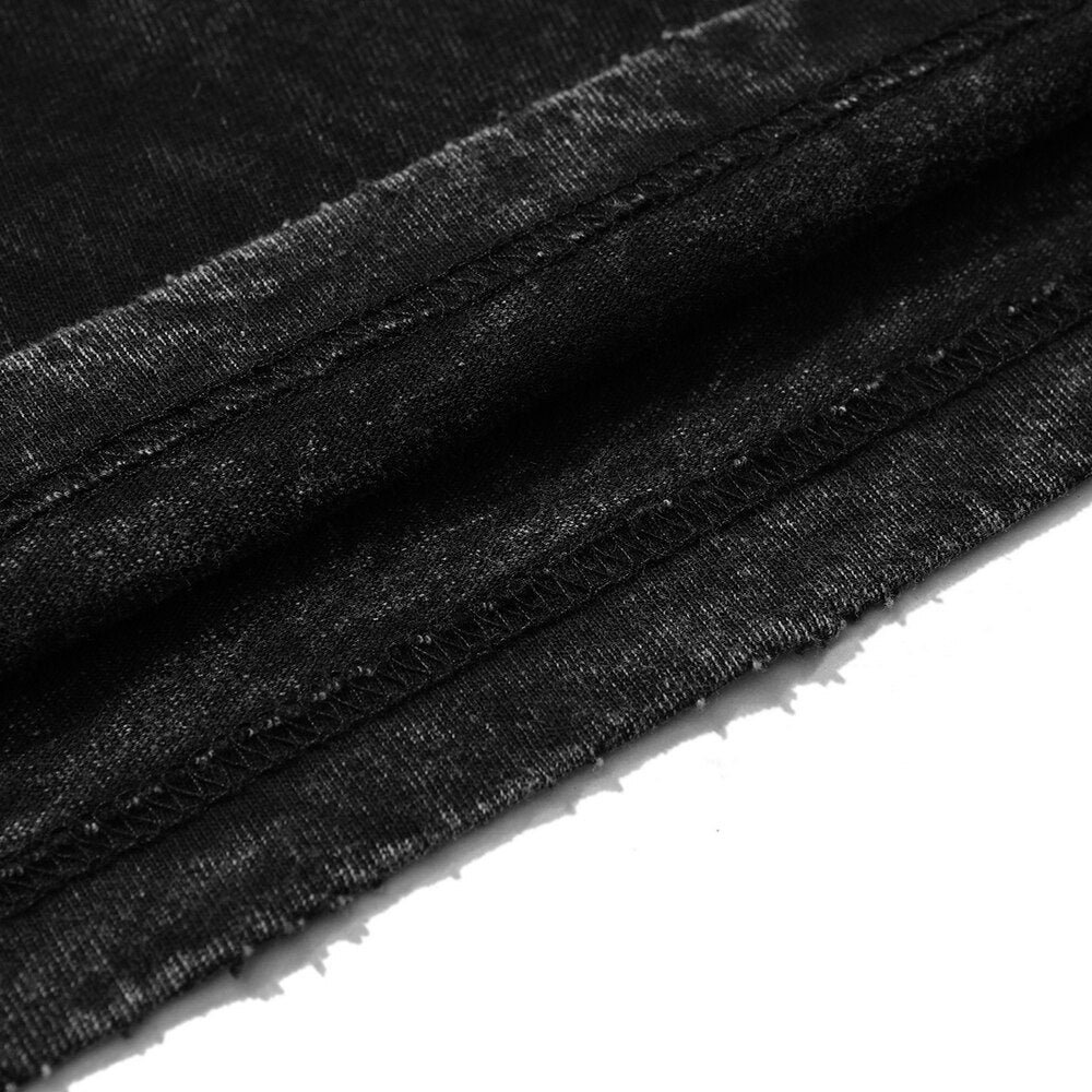 T-shirt Punk Vintage Années 80 - Drapeau Noir, Taille L, Blanc - Occasion Très Bon état