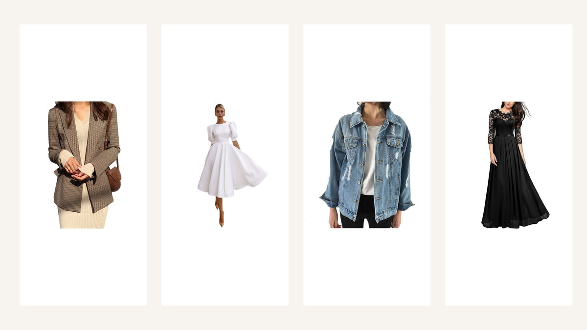 Trois façons d’associer une veste à une robe vintage selon la longueur et la ligne de taille Image