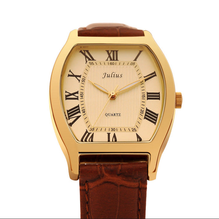Montre Homme Cuir Rétro Année 80