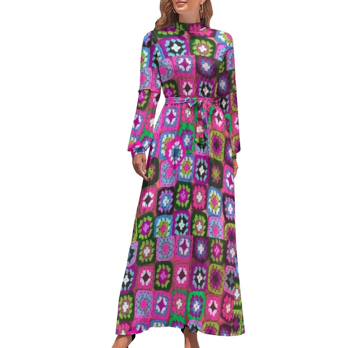 Robe Maxi Vintage Années 80
