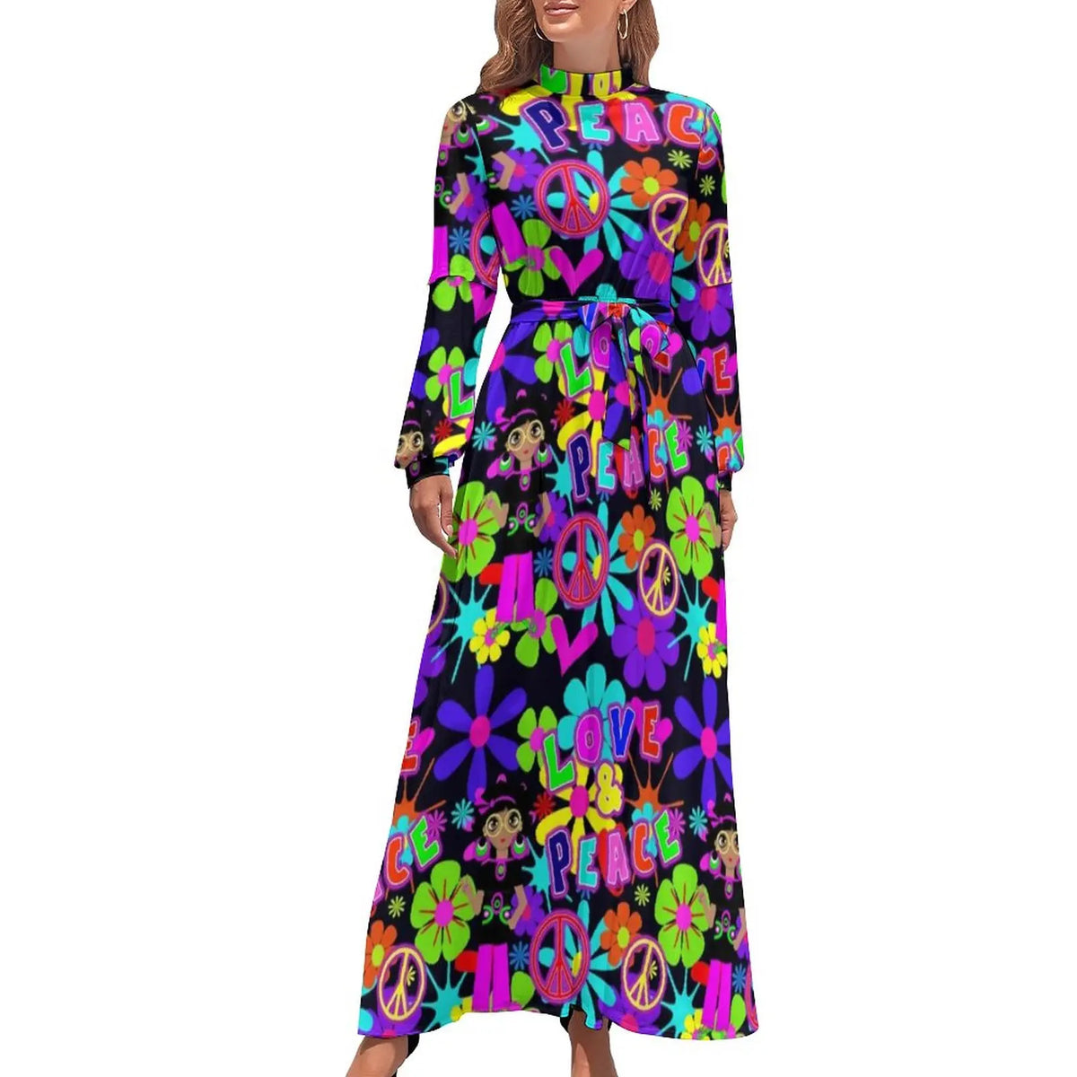 Robe Maxi Vintage Années 80