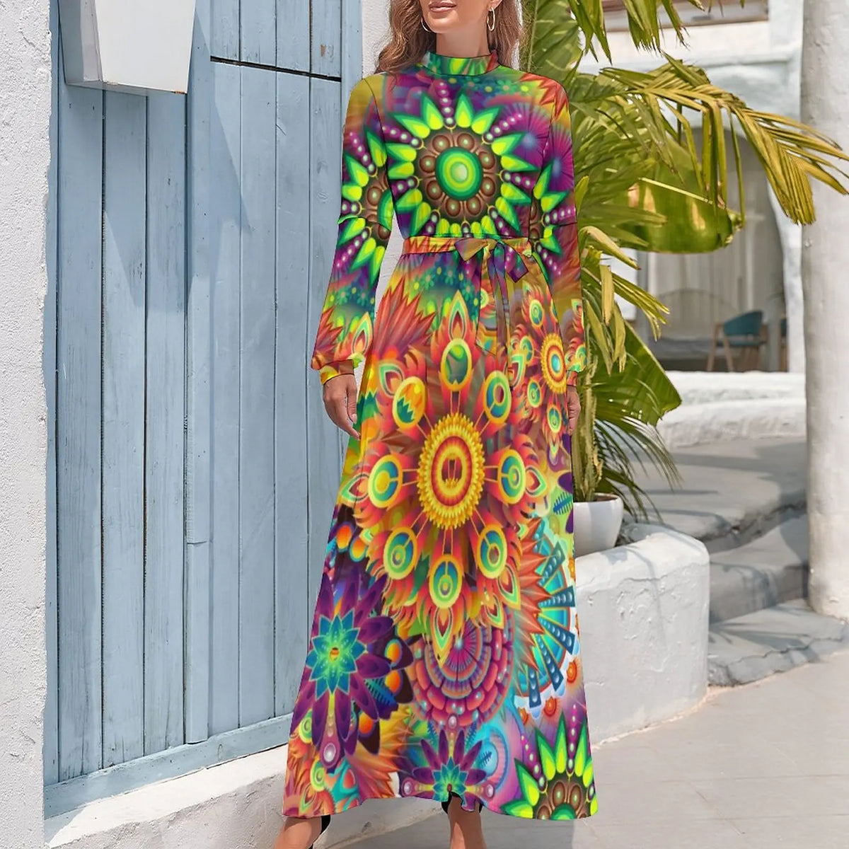 Robe Maxi Vintage Années 80