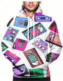 Sweat Capuche Style Année 80