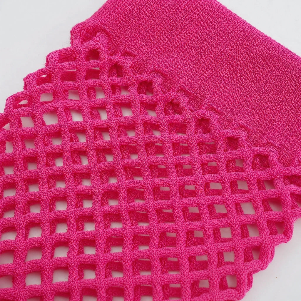 Accessoires Tenue de Fête Femme Années 80 - close-up détail matière