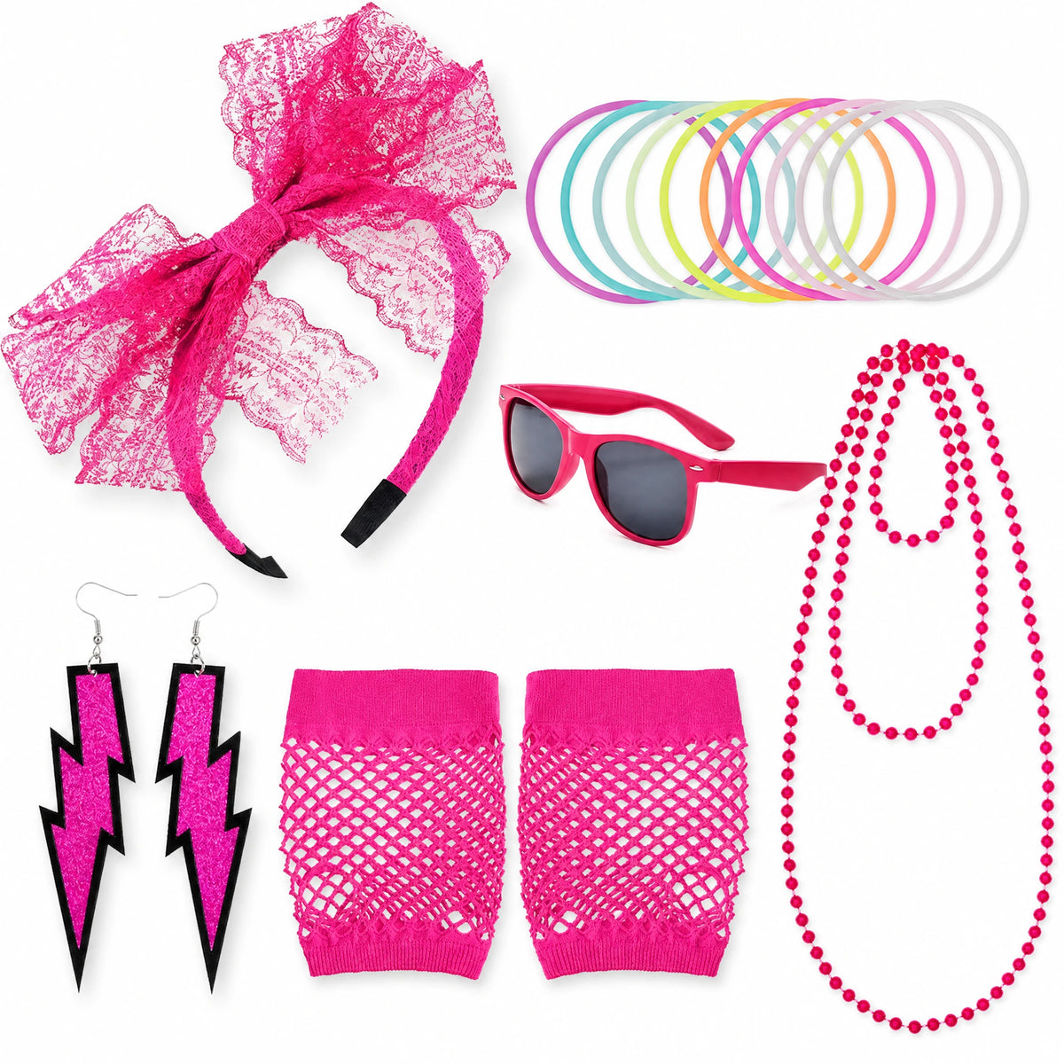 Accessoires Tenue de Fête Femme Années 80 - image principale