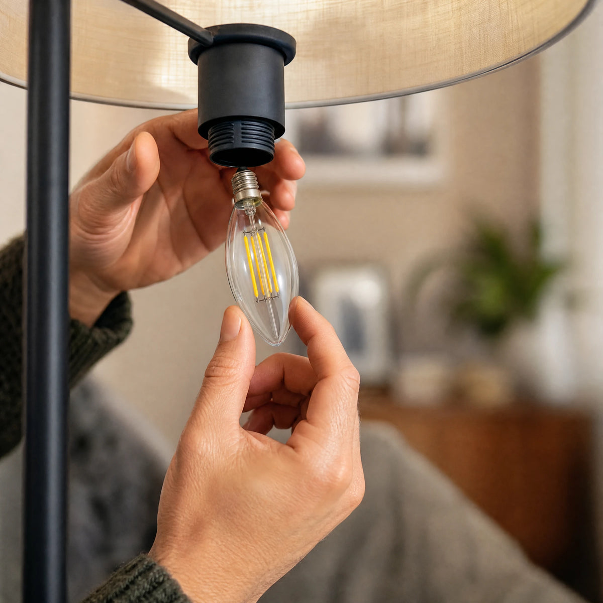 Ampoule filament E14 vintage décorative - Utilisation GLOBALE