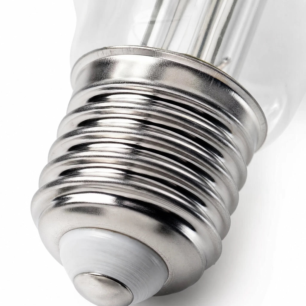 Ampoule LED Vintage E27 Globe à Filament Apparent - close-up détail matière
