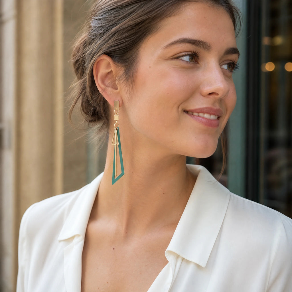 Boucles D’oreilles à Clip Vintage Année 80 - Utilisation GLOBALE