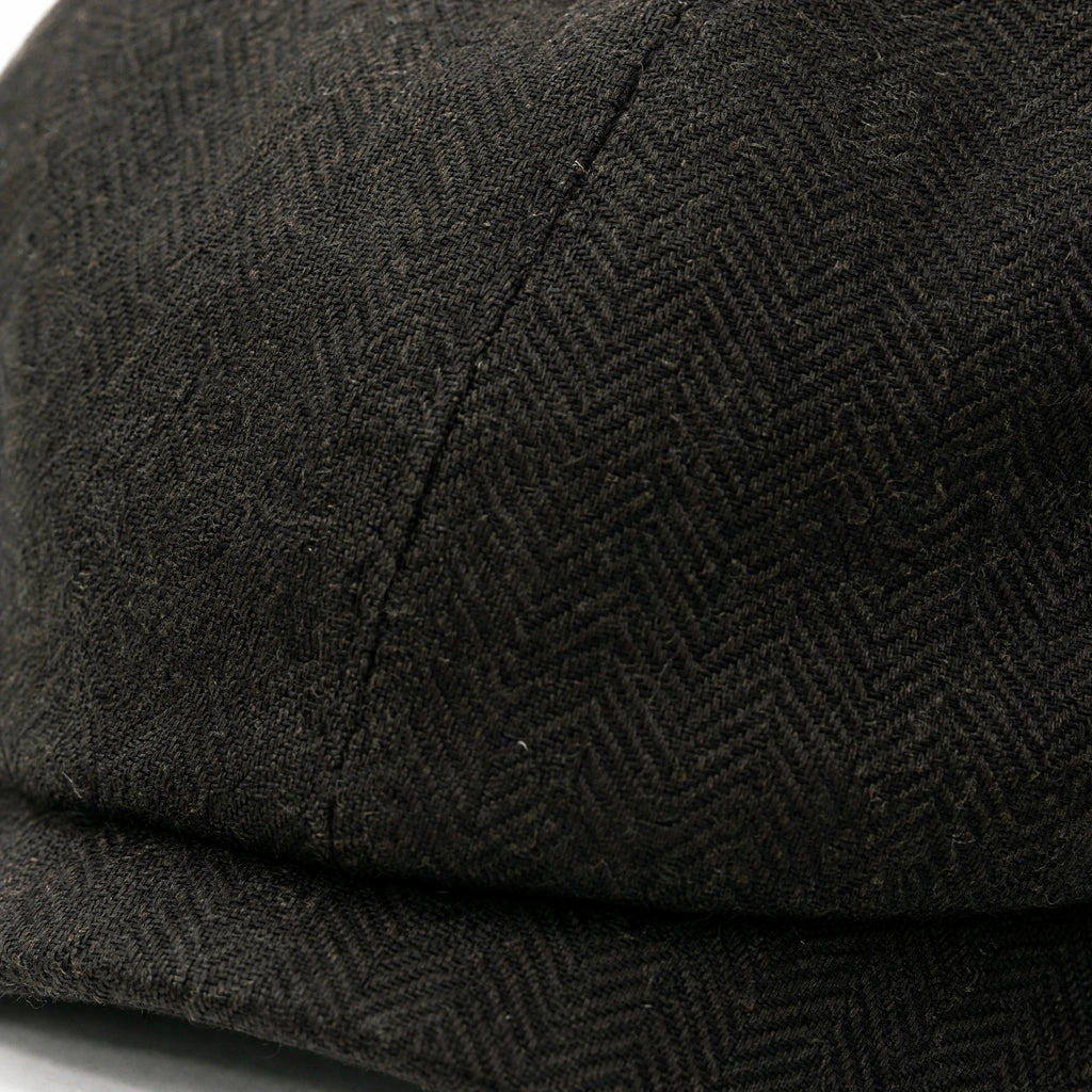 Casquette Gavroche Homme vintage - close-up détail matière