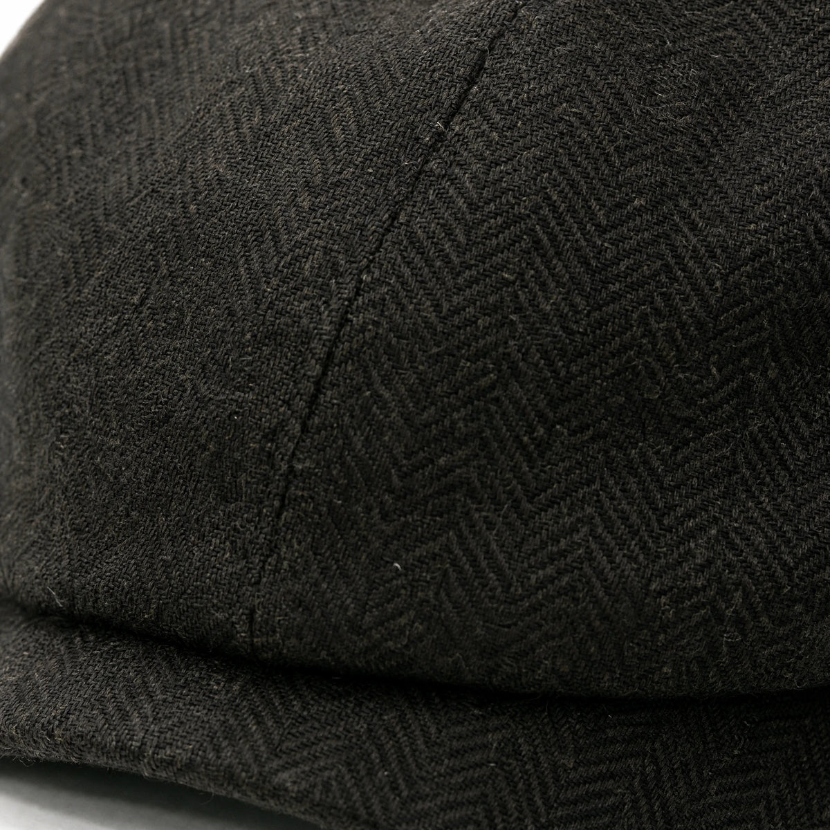 Casquette Gavroche Homme vintage - close-up détail matière
