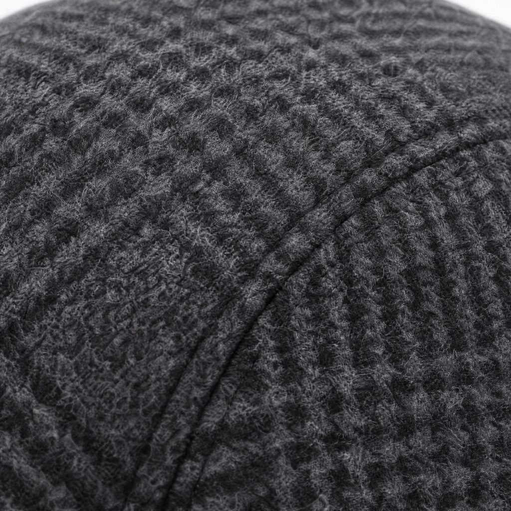 Casquette Plate Homme Vintage - close-up détail matière
