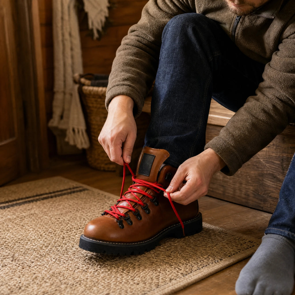 Chaussure Montagne Vintage Homme - utilisation