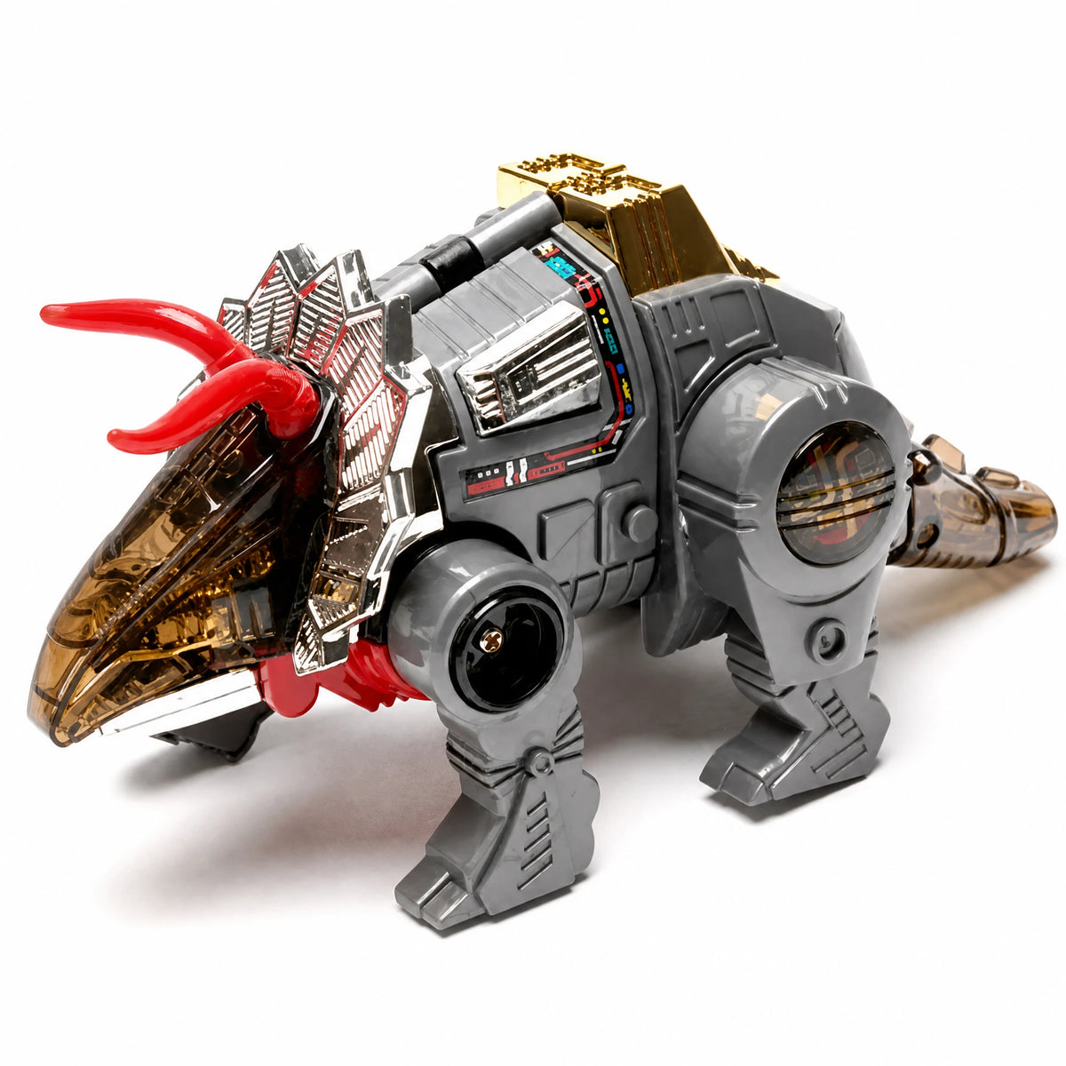 Dinosaure robot jouet transformable rétro années 80 - image principale