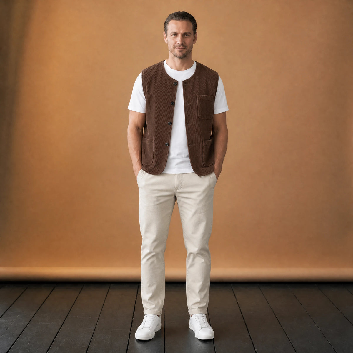 Gilet ample multi-poches vintage - VETEMENT Studio HOMME