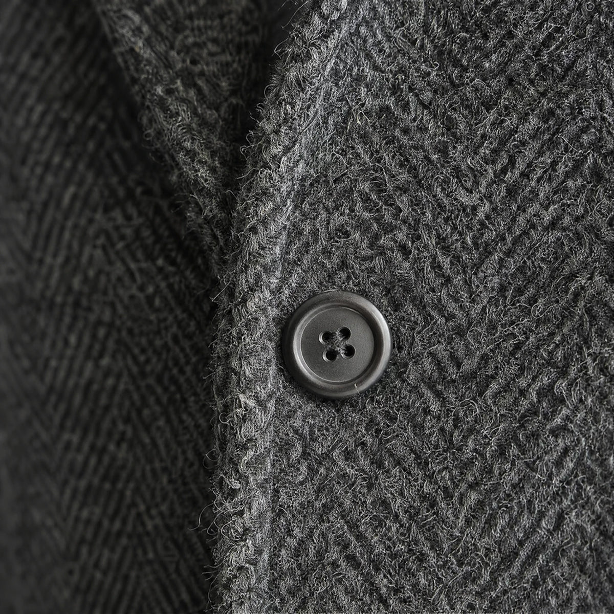 Gilet de Costume Homme Vintage - close-up détail matière