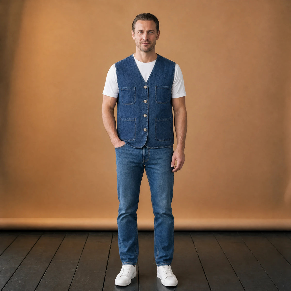 Gilet en Coton pour Homme - VETEMENT Studio HOMME