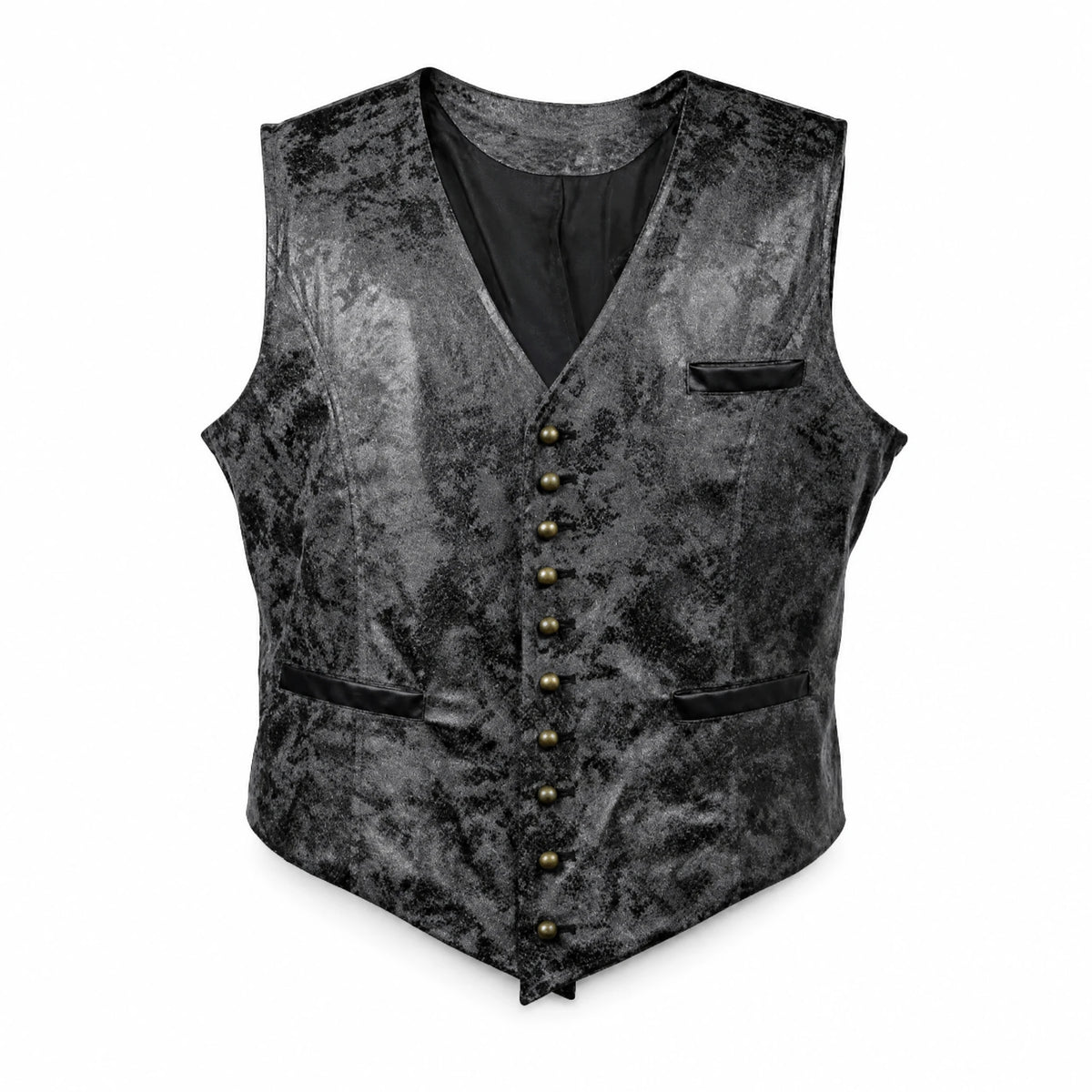 Gilet sans manches homme vintage à motifs - image principale