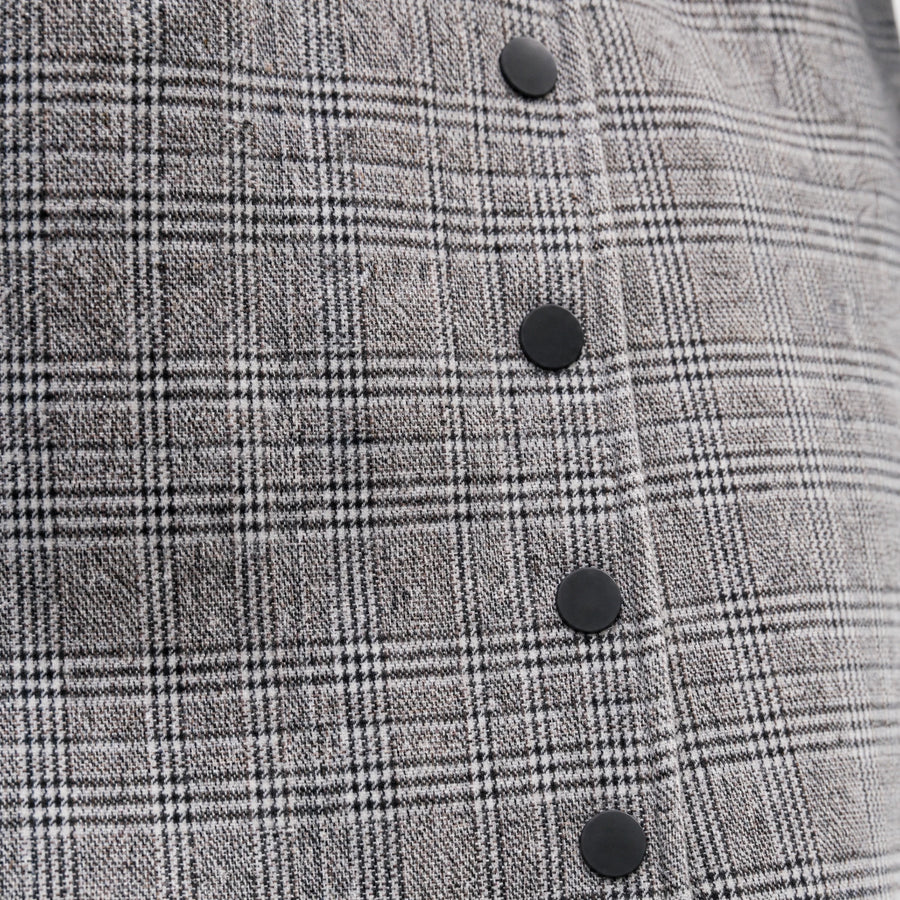 Jupe Courreges Vintage - close-up détail matière