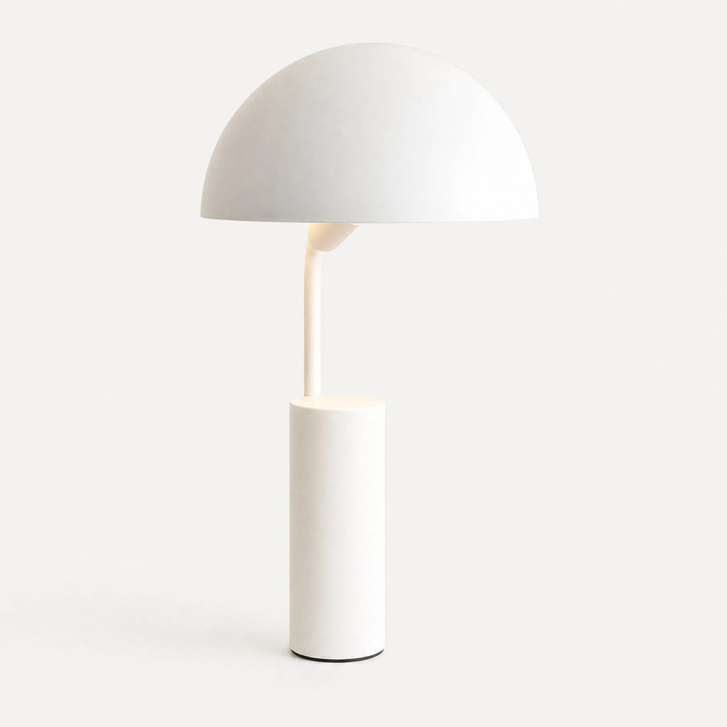 Lampe Champignon Vintage à Poser Blanche ou Noire - image principale