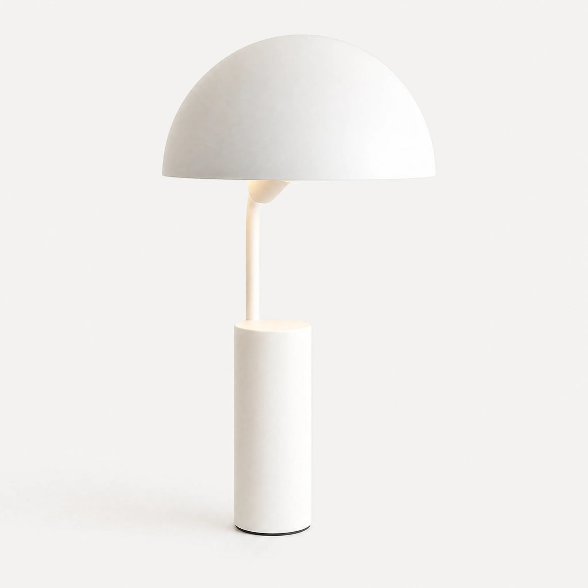 Lampe Champignon Vintage à Poser Blanche ou Noire - image principale