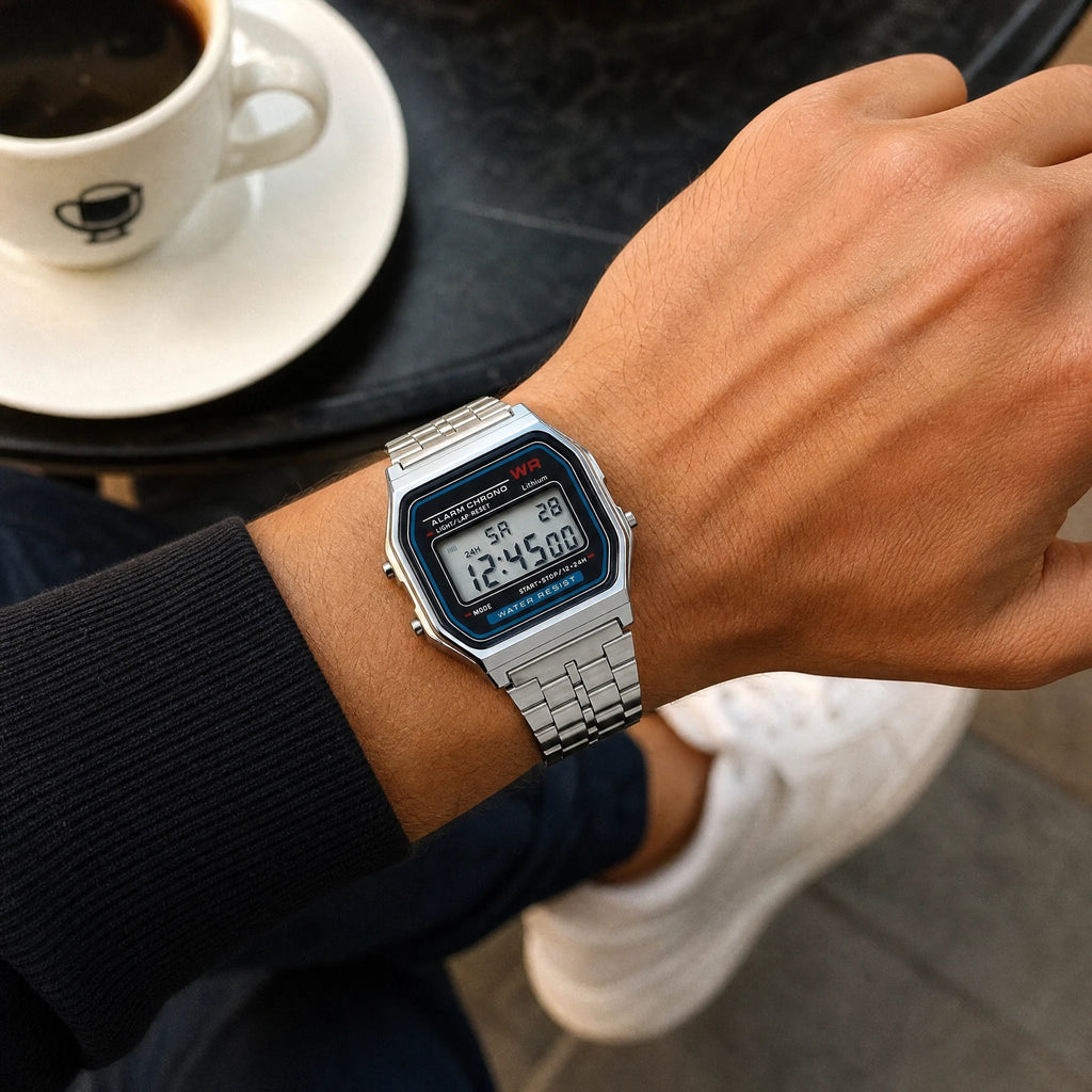 Montre Numérique Année 80 - Utilisation GLOBALE