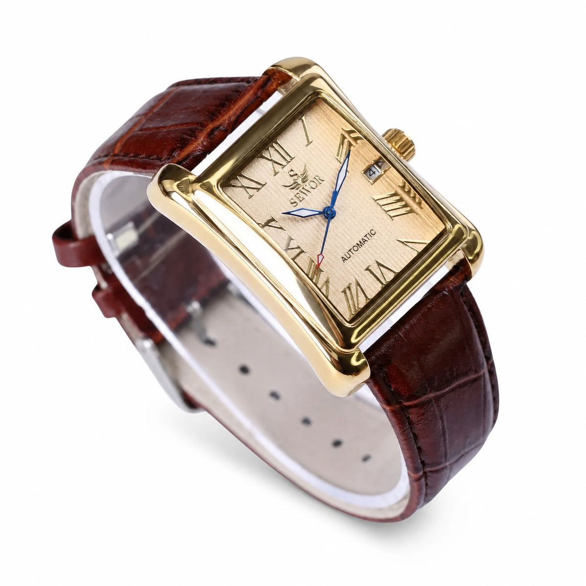 Montre Rectangulaire Vintage - image principale