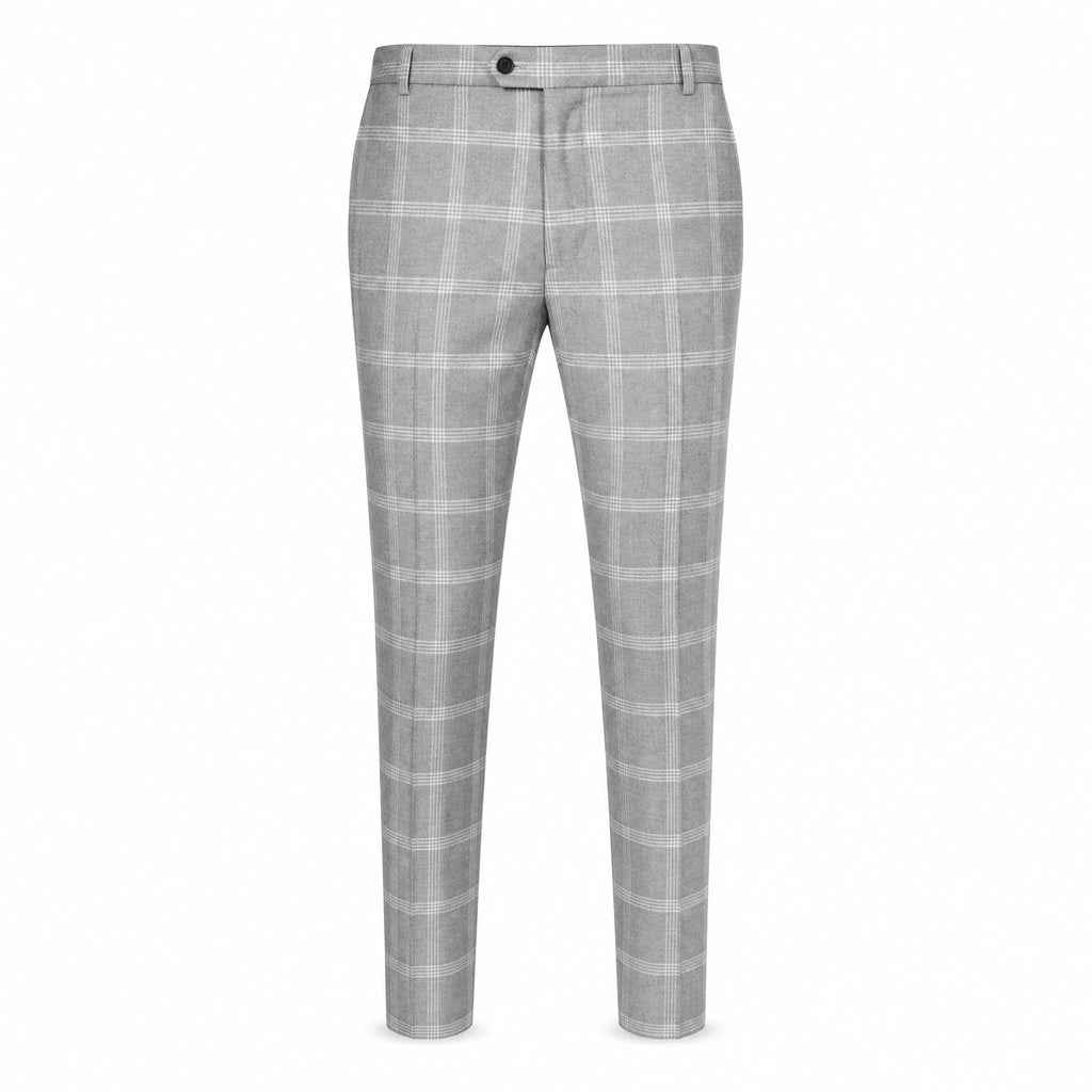 Pantalon vintage à carreaux - image principale