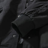 Spring Autumn Men's Denim Jacket Hong Kong Style Loose Fit Trendy Brand Work Clothes Korean Version Trendy Flow