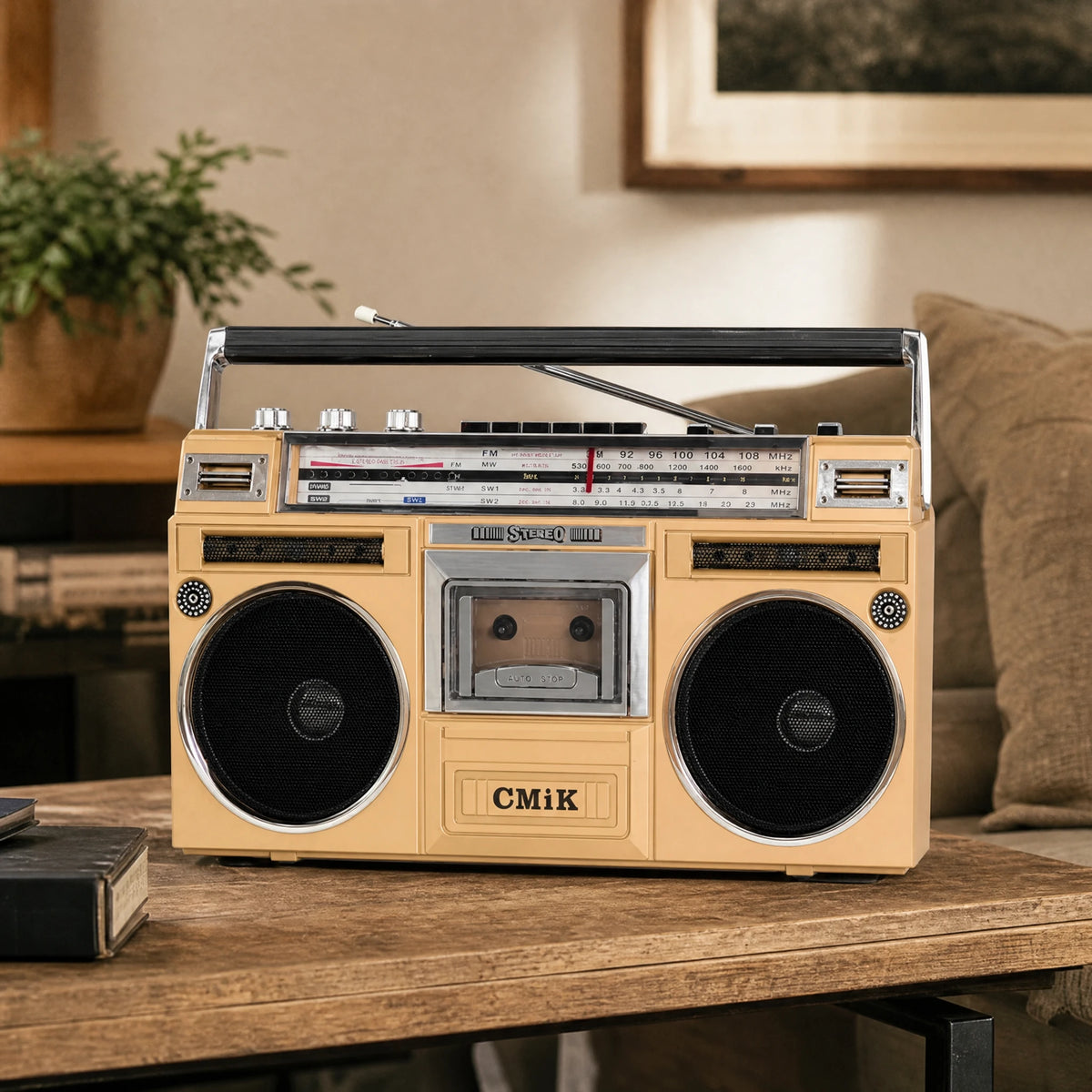 Poste Radio Vintage Boombox des Années 1980 - OBJETS VARIES