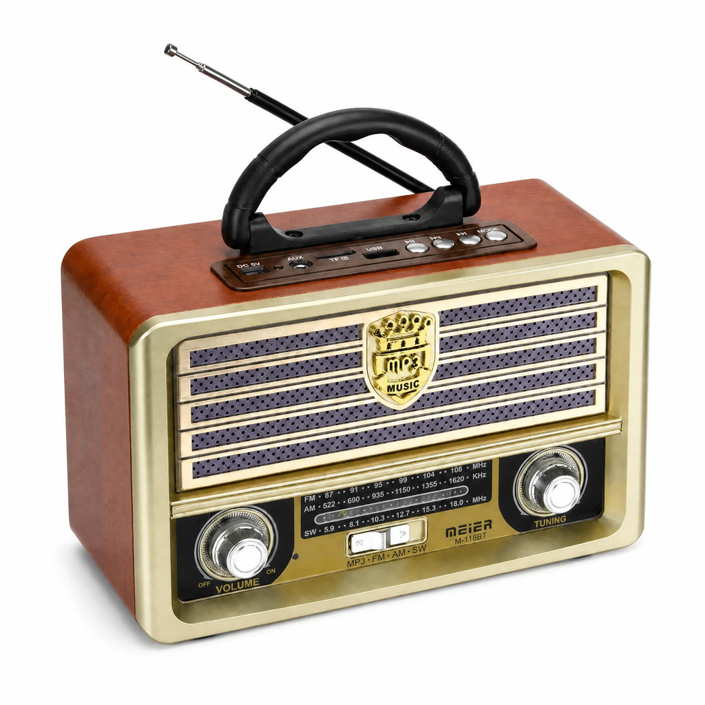 Radio Vintage Style Années 50 avec Bluetooth et FM AM - image principale