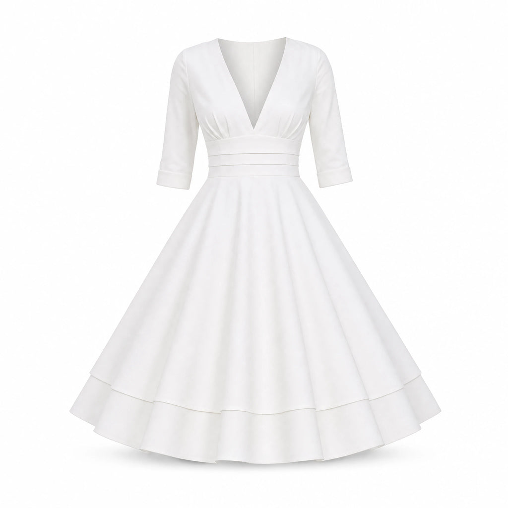 Robe de Mariée Vintage Année 50 - image principale