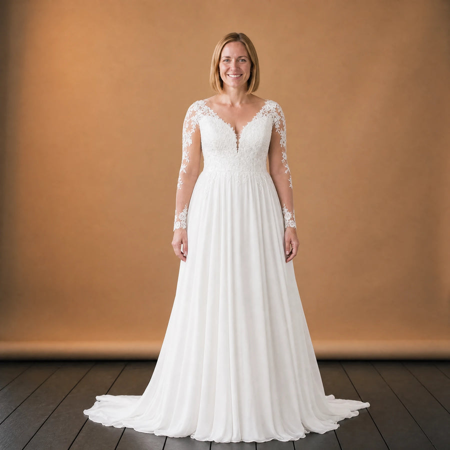 Robe de Mariée Vintage Grande Taille - VETEMENT Studio FEMME