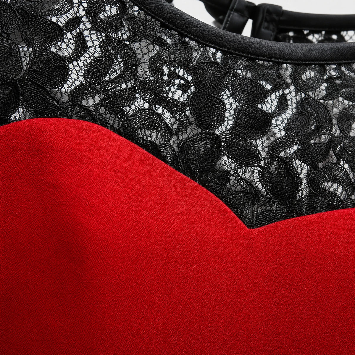 Robe de Soirée Vintage Année 50 - close-up détail matière