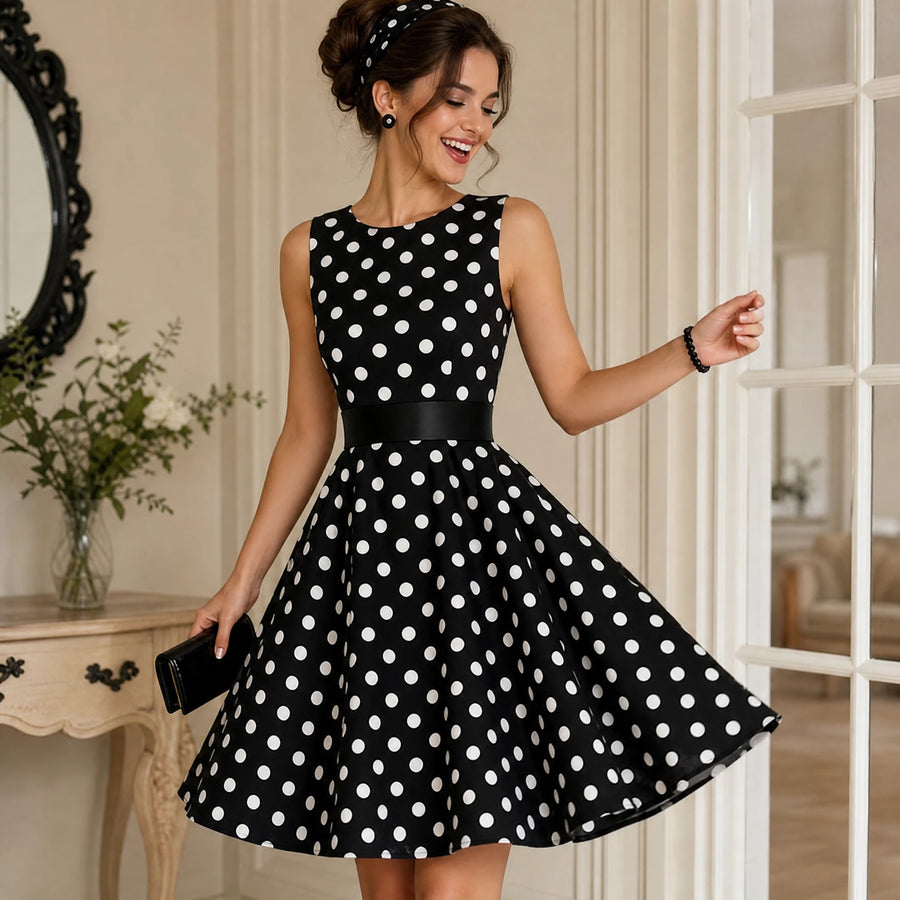 Robe Enfant Vintage Année 50 - Utilisation GLOBALE