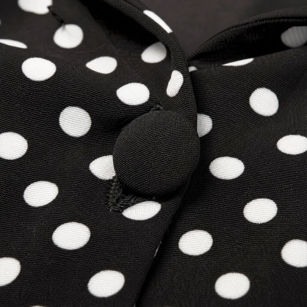 Robe Rock Vintage Année 50 - close-up détail matière