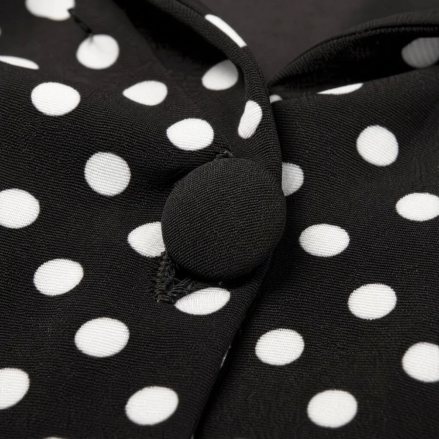 Robe Rock Vintage Année 50 - close-up détail matière