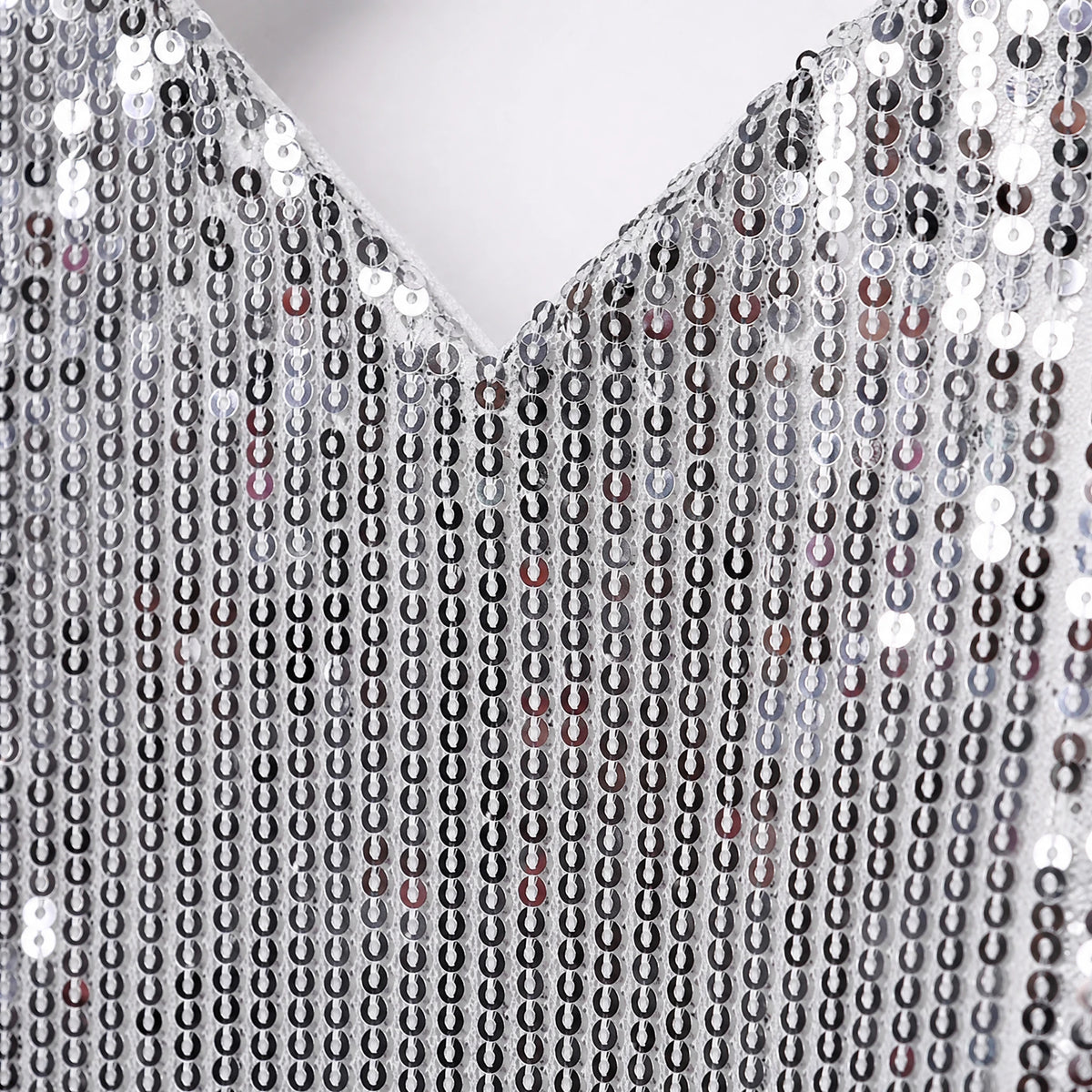 Robe Sequin Disco - close-up détail matière