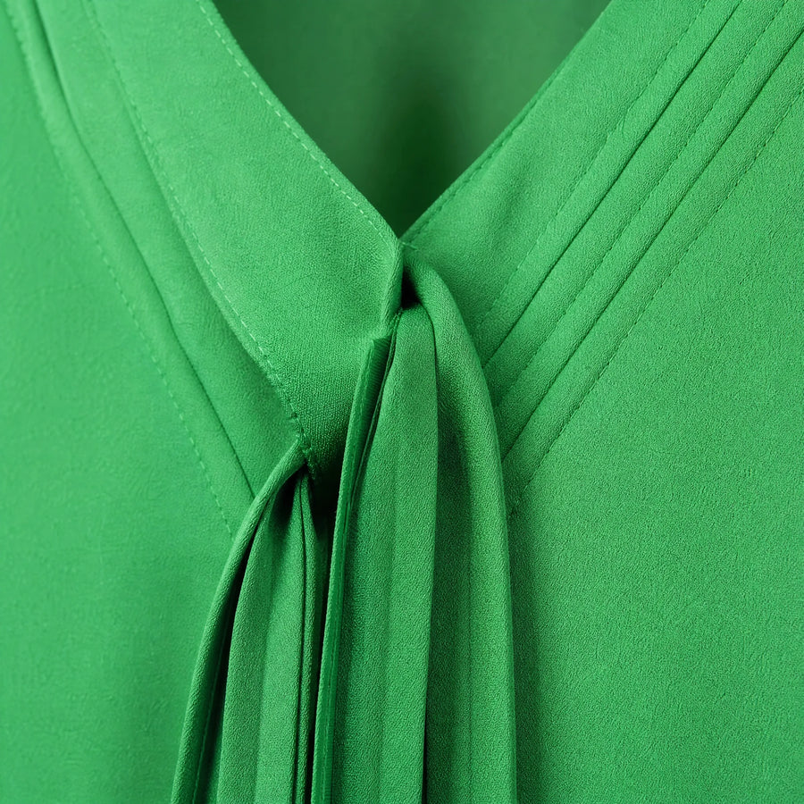 Robe Vintage Année 60 Chic - close-up détail matière