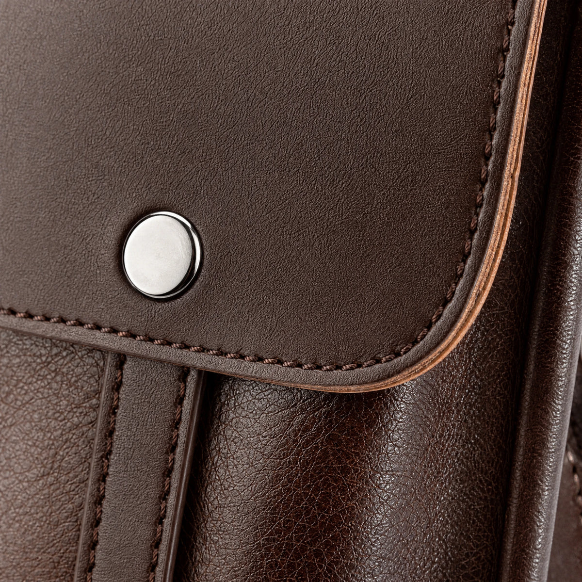 Sac à Dos Cartable Vintage - close-up détail matière