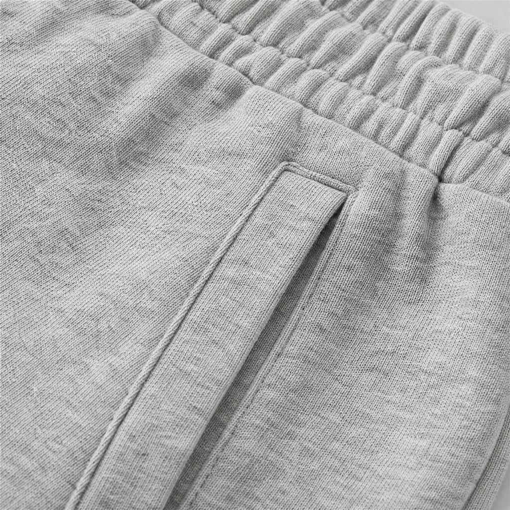 Short de plage ample vintage pour homme - close-up détail matière
