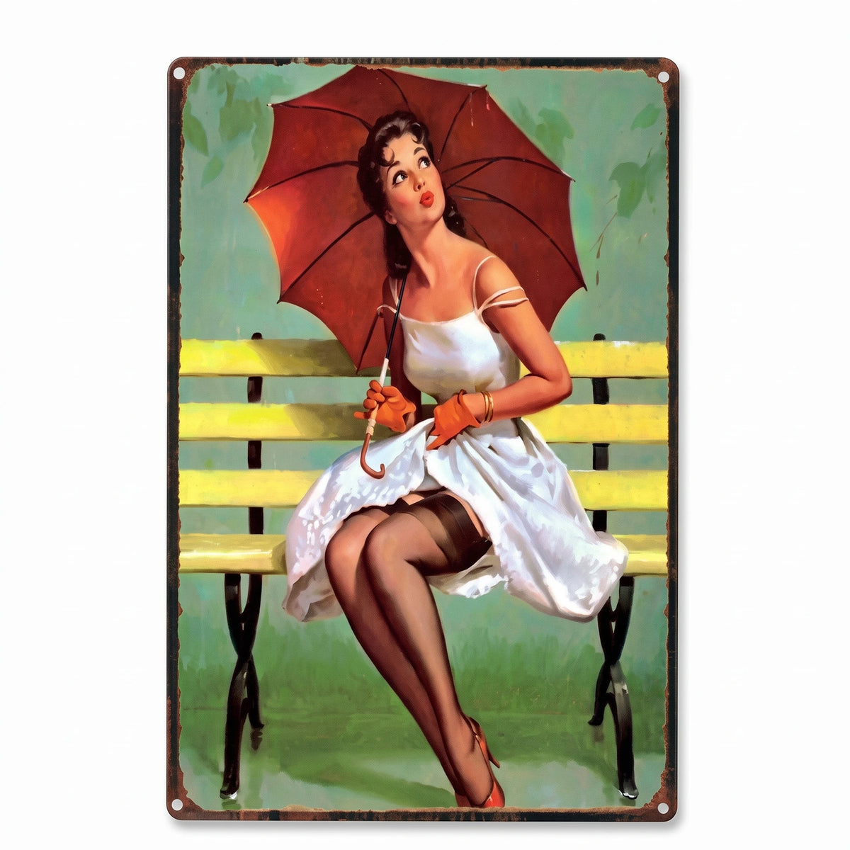 Tableau Vintage Pin-Up - image principale