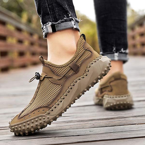 sneakers-randonnee-enfiler-mesh-vintage