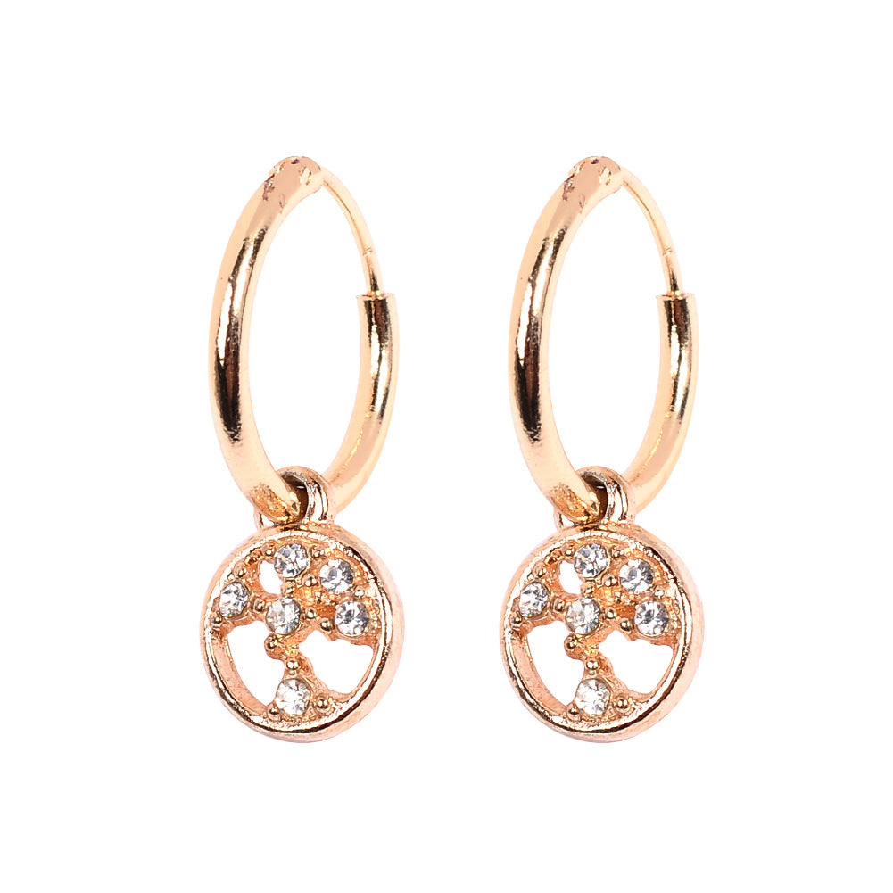 Boucles d'Oreilles Cercle Vintage