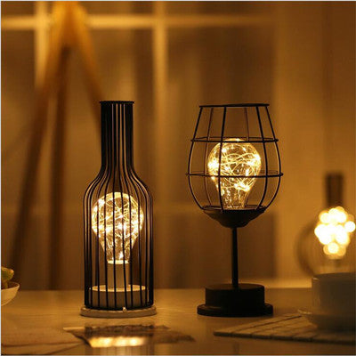 lampes-de-table-creuses-minimalistes-vintage