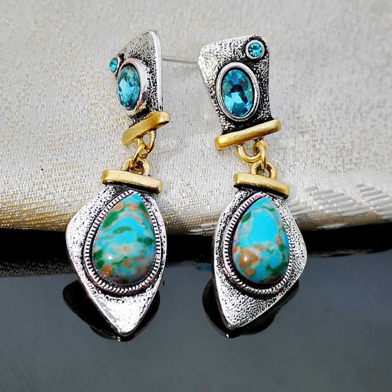 boucles-doreilles-femme-turquoise-vintage