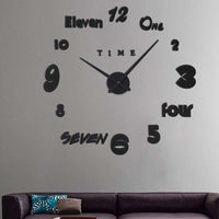 horloge-sticker-mural-creative-vintage
