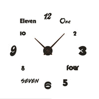 horloge-sticker-mural-creative-vintage